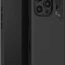Aulumu A16 Vegan Leather Cooling for iPhone 16 Pro Case | Updated Camera Control | with Cooling Fins | Luxury Comfort | Compatible with MagSafe | Complete Wrap-Around - Touch Black