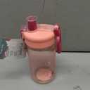Manna™ Plastic Push Bottle - Pink, 18 oz