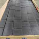 Suncast Outdoor Storage Shed for Backyard and Garden, Horizontal, 4' x 2.5', Stoney Grey - Portable Utility Deck and Cabinet for Tools, Equipment, and Garbage