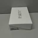 PARTY Women's Fashion Sneaker Lace Up Low Top Comfortable Cushioned Walking Shoes,Podcast,RED Glitter,8