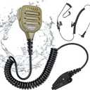 IP65 Waterproof Shoulder Mic for Kenwood Nexedge Radio NX-200 NX-210 NX-300 NX-3200 NX-3300 NX-3400 NX-410 NX-411 NX-5200 NX-5300 NX-5400