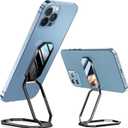 A-LuGei  &  Phone Kickstand Ring Holder, Magnetic Cell Phone Grips, Phone Stand for Desk, Adhesive Phone Holder for Hand, 360 Rotation Ring for Back of iPhone Case