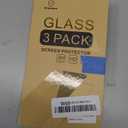 Mr.Shield Screen Protector compatible with ANBERNIC RG40XXV [Tempered Glass] [3-PACK] [Japan Glass with 9H Hardness]