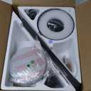 Amazon.com: POCHFAN 42 inch Black Ceiling Fans with Lights and Remote Control, LED Ceiling Fan Dimmable 3 CCT 6-Speed, Noiseless Modern Ceiling Fan for Bedroom, Living Room, Dining Room, ETL Listed : Tools & Home Improvement