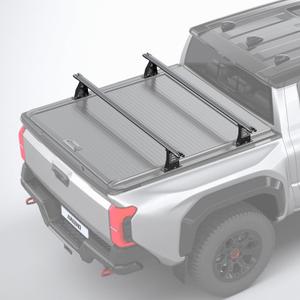 Adjustable 68.8" Truck Bed Rack Cross Bars (2PCS), Heavy-Duty Aluminum T-Slot Crossbars Compatible with Mid-Size Trucks & Retractable Tonneau Covers with Rail System, Kayak & Bike Rack