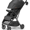 Bombi Bbee V2 Lightweight Baby Stroller - Premium Vegan Leather, One-Hand Fold, Infinite Recline, Aircraft-Grade Aluminum Frame, XXL Canopy, and Ample Storage Umbrella Stroller 