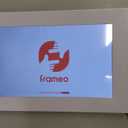 Frameo 10.1" Digital Picture Frame White, Smart WiFi Digital Photo Frame with IPS Touch Screen, 1280x800 HD Display, 32GB Auto-Rotate Wall Mountable, SD/USB Slot, Instant Sharing via Frameo App