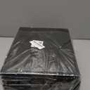 GraduationMall 8.5"x11" Smooth Padded Diploma Cover Certificate Holder Black,12-Packs