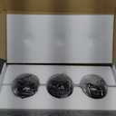 Creative Scents Dublin Brown Decorative Tray & Orb Set - 4-Piece Centerpiece for Living Room, Dining Room & Entry Table Decor