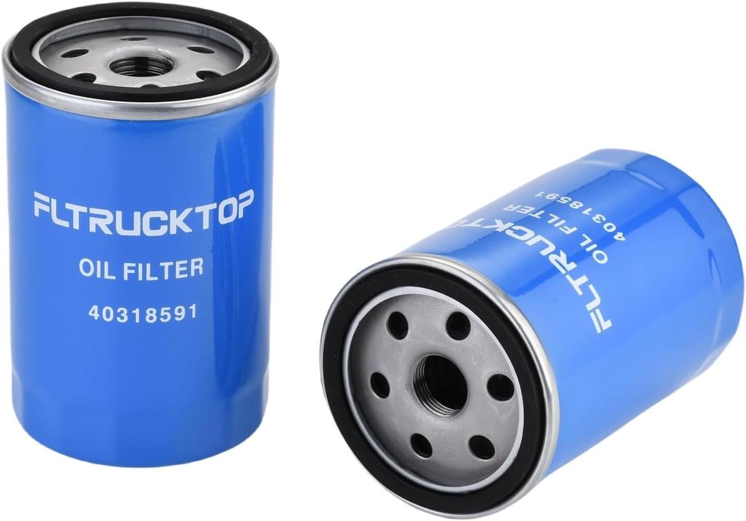 2PCS 40318591 Oil Filter Compatible with LS Tractor XG3100 XR3100 XR4100 XU6100 XU6158 XU6168 Replace MT40318591 40409065