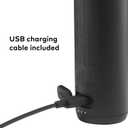 Keurig SimpleCafe Frother, Rechargeable Handheld Milk Frother for Lattes, Cappuccinos & Iced Coffee, USB Cord Included, Microwave-Safe Frothing Cup, Hot & Cold Foam Maker