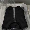 Weighted Vest for Women & Men with Reflective Stripe and Adjustable Buckle, Comfortable & Durable Rucking Vest for Walking, Running & Strength Training (30 Lb, Black)