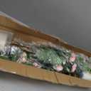 2 Pack 38" Artificial Camellia Tree, Artificial Plants Outdoor Faux Plants in Pot, Artificial Flower for Outdoors Front Porch Decor, Fake Tree Plant Faux Flowers for Indoor Outdoor Home Decor, Pink