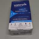 Waterpik Cordless Pearl Rechargeable Portable Water Flosser for Teeth, Gums, Braces Care and Travel, Extra Quiet, 4 Flossing Tips - ADA Accepted, WF-13 White