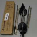 Anordsem Solar Lights Outdoor Decorative: Bendable Copper Wire with 120 LED Firework Beads - Waterproof DIY Warm Fun Decorating Yard Garden Patio - Christmas Gifts for Homeowner Over 30