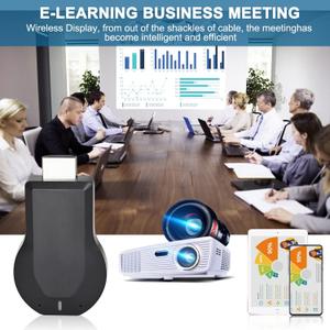 HDMI Wireless Display Adapter - WiFroring Receiver Dongle to TV/Projector Receiver Support Windows