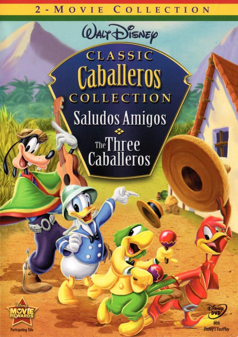 DVD Saludos Amigos / Three Caballeros