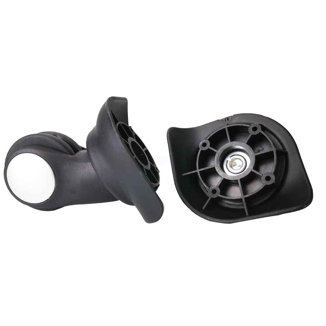 Zoofen Luggage Wheels Replacement Black Suitcase Wheels Replacement Suitcase Caster Wheels with 4 Screw Holes (Z138) Zoofen Luggage Wheels Replacement Black Suitcase Wheels Replacement Suitcase Caster Wheels with 4 Screw Holes (Z138)