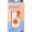 Orange Juice Box Floss Dispenser, Pack Of 6