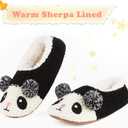 Cute Animal House Slippers, Warm Fuzzy Slipper Socks with Grippers Non Slip, Cozy Funny Gifts (S)