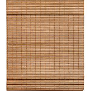 LazBlinds Cordless Bamboo Roman Shades, Light Filtering Window Treatment, Roll Up Bamboo Blinds for Windows, 45'' W x 60'' H