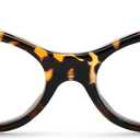 Tortoise Cat Eye Reading Glasses for Women  Premium Readers with Spring Hinges, Solid & Sturdy Frame, Scratch Resistant Lenses  Modern & Fashion-Forward Fit for All Face Shapes, Strength 1.50