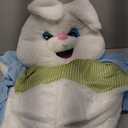 Morph Easter Bunny Costume Adult Deluxe Rabbit Mascot Outfit for Men - Perfect for Easter Costumes and Events (Large)