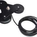 TWAYRDIO Triple Magnet Magnetic Mount SO239 Connector W/16.4ft Low Loss RG58 Coaxial Cable PL259 Connector for HF VHF UHF CB Radio Antenna Mobile Use