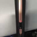 Hair Curling Wand, 0.5-1Inch Tapered Curling Iron, Professional Ceramic Hair Curler Wand with Heat-Resistant Glove, Dual Voltage (Pink) (Gold)