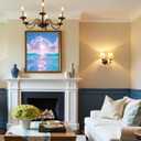 CSZPPQAF Paint by Numbers Kit for Adults Beginner, Rainbow Landscape Paint by Number Kits on Canvas, DIY Easy Acrylic Watercolor Oil Painting by Numbers for Home Wall Decor 16X20inch