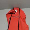 ZOBER Gift Wrapping Paper Organizer Storage - 40" Gift Wrap Storage Containers with Interior Pockets for Bows, Tags & Ribbons - Wrapping Paper Holder, 600D Oxford, Fits 24 Standard Rolls, Red/Black