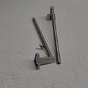 Bathroom Wall Mounted Towel Rack,24 Inch Brushed Nickel Towel Bar with Stainless Rack and Hand Towel Holder, Shower and Bath Towel Racks for Bathroom Wall(Total Length 26-Inch)