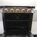 CAMPLUX Classic RV Stove Propane Range 21 Inches, Propane Oven with 3 Burners Cooktop for RV, RV Propane Oven Stove Combo 28,100 BTU/Hr, Stainless Steel RGS21MSF