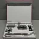 JIGGL 5-in-1 Hot-Air Brush Styler & Dryer - No Heat Damage Auto Wrap Multistyler - 110,000 High Speed Fast Drying Blow Dryer Brush Set - Airbrush Hair Styler & Air Curler for Women Gray