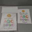 Baby's First ABC Book Baby Shower Activity Keepsake Game, Boho Sun ABC Coloring Baby Shower Guest Book, Sunshine Baby's First Alphabet Coloring Book, A to Z Coloring Pages