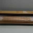 LazBlinds No Tools No Drill Cordless Bamboo Roman Shades, Light Filtering Window Treatment, Roll Up Bamboo Blinds for Window 27'' W x 64'' H, Ceylon Light Russet