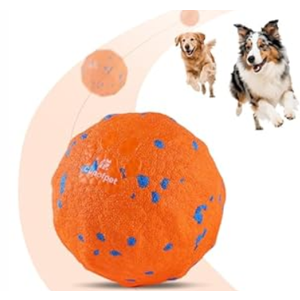 Interactive Dog Toys Ball, 2025 Upgraded Self Moving Balls and Vibrating Ball for Dogs, E-TPU Safety Material Electric Dog Toys to Keep Them Busy Rolling Balls for Small Medium Large Dogs (Orange)