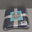 PetAmi Waterproof Pet Blanket Dog Bed Couch Cover for Furniture, Reversible Washable Soft Fleece (Large (40x60), Gray/Light Gray)