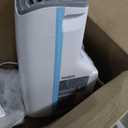 BLACK+DECKER Portable Air Conditioner, 10,000 BTU (6,300 BTU SACC) for Rooms up to 450 Sq. Ft., Portable AC with Follow Me Remote Control and Window Kit, BPACT10WT, White