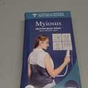 Heating Pad for Back, Myiosus Electric Heating Pads, 4 Heat Settings, 9-Foot Long Cord, Auto Shutoff, Dry and Wet Heat Therapy, Machine Washable, 15 * 24, Dark Blue