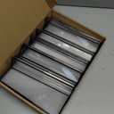 foltsyga 8.5x11 Picture Frame Black Acrylic Sign Holder Double-Sided Display Stand for Wedding Signs Table Numbers Menu Holders， Pack of 6