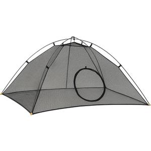 Outback Jack Cat Tent Large for Outdoor or Indoor Enclosures - Portable Playhouse Play Tents for Outside or Inside Cats & Small Animals, Kitten House Happy Habitat