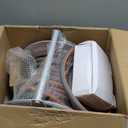 Heavy Duty Garden Hose Reels For Outside, 1/2 in X 100 ft Hose Reel Wall Mount, with 7-Pattern Nozzle & 3 -High-Pressure Pattern Nozzle, for Watering Plants And Lawn, Car Washing, Patio And Pet