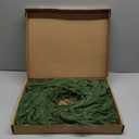 2Pcs 6FT Norfolk Pine Garlands Realistic, Real Touch Winter Xmas Garland, Christmas Decorations Indoor Outdoor, Artificial Holiday Decor Faux Greenery for Mantle, Fireplace, Table