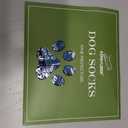 EXPAWLORER Anti Slip Dog Socks to Prevent Licking Paws, Dog Shoes for Hot Pavement, Dog Booties for Small Medium Large Senior Dogs, Traction Control Boots & Paw Protectors for Hardwood Floors (Blue) 4 Count 