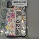 NNH Compatible with iPhone 16 Plus Wallet Case with RFID Blocking Card Slots Folio Flip PU Leather Kickstand Double Magnetic Clasp Design Cover for iPhone 16 Plus(6.7 inch-Colorful Butterfly Flowers)