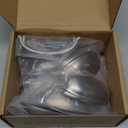 ASKANO 3 Inch Hole Centers, Brushed Nickel Bin Cup Kitchen Cabinet Pull Handle ZP2403 | Pack of 10, Solid Hardware for Drawer, Dresser, Bathroom, Vanity, Furniture Door, Cupboard, Bedroom, 3"