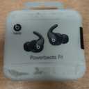 Beats Powerbeats Fit - Wireless Noise Cancelling Workout Earbuds with Secure-Fit Wingtips, Up to 30-Hour Battery Life, Sweat & Water Resistant, Apple & Android Compatible - Jet Black