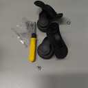 2Pcs Luggage Wheels Replacement Compatible with American Tourister, Suitcase Wheels Replacement, Wear-Resistant 360 Silent Spinner Wheel, Suitcase Caster Repair Kits, with Screws and Screwdriver