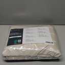 LuxClub 4 PC Queen Size Sheet Set, Breathable Luxury Bed Sheets, Deep Pockets 18" Wrinkle Free Cooling Machine Washable Hotel Bedding (Striped Cream)